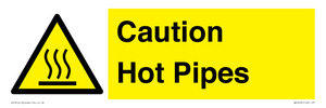 Caution Hot Pipes